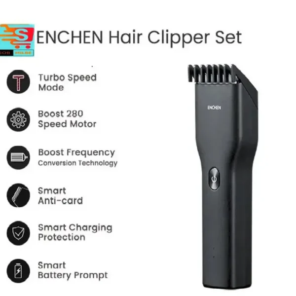 ENCHEN Hair Clippers USB Electric Trimmers For Men Adults Kids Cordless Professional Barber Clipper Hair Cutter Machine